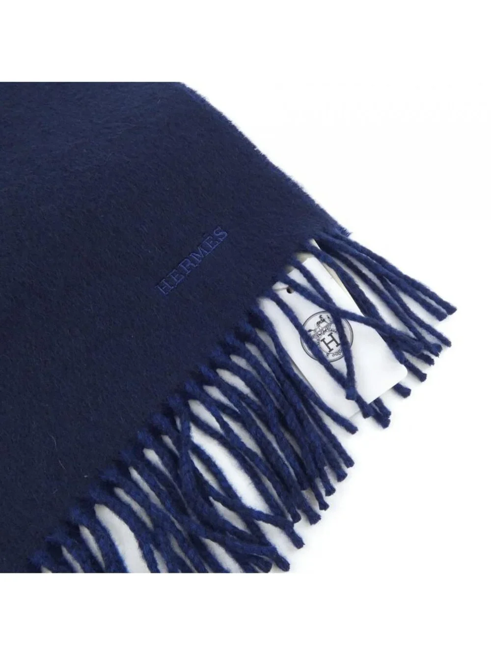 Hermes Scarf Navy
